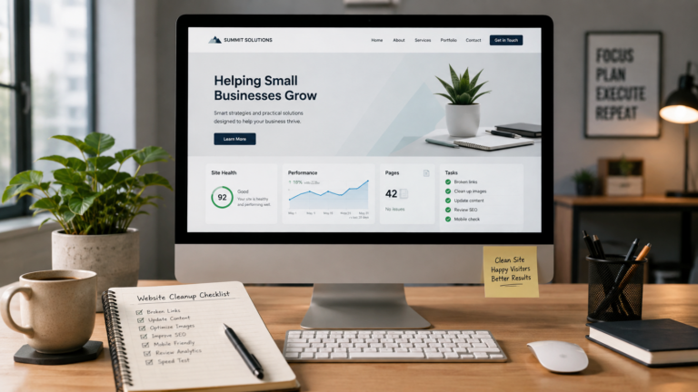 7 Signs Your Small Business Website Needs a Cleanup