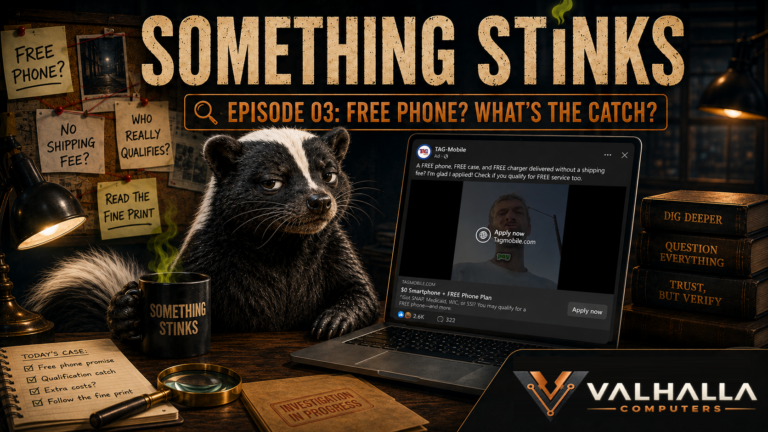 Something Stinks — Episode 03: “FREE Phone, FREE Plan, FREE Everything?” Who’s Actually Paying for It?