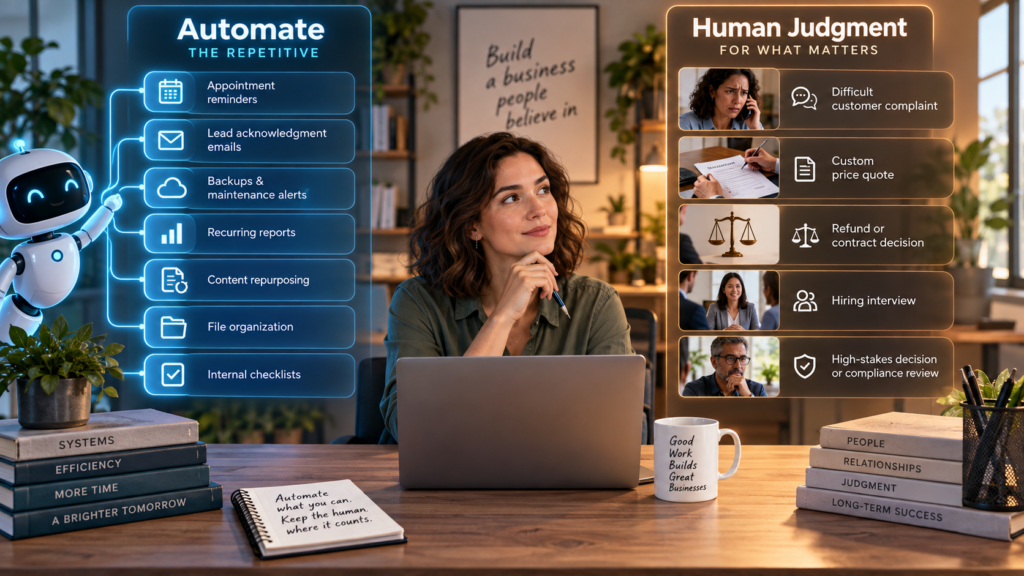 Automation vs. Human Judgment
