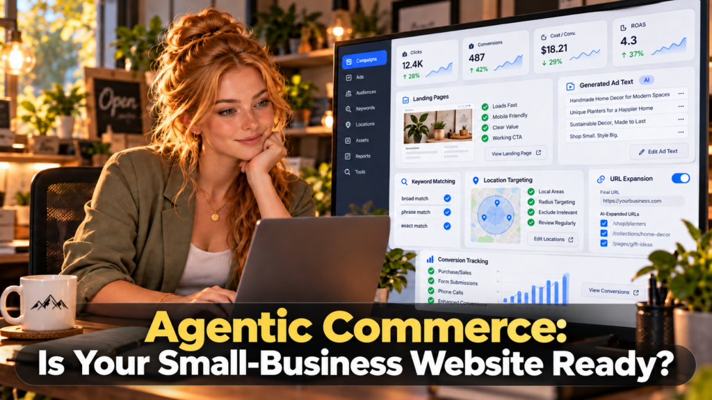 AI Shopping Agents Are Here Is Your Small-Business Website Ready for Agentic Commerce