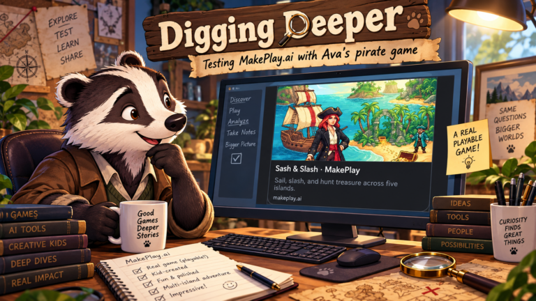 Digging Deeper – Episode 03: The MakePlay Test — Can One AI Prompt Really Build a Playable Game?