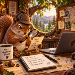 Something Squirrely — Episode 7: They’ll Give You the AI Girl for Free — They Just Want a Cut of Everything She Makes Cozy Squirrel Detective Office