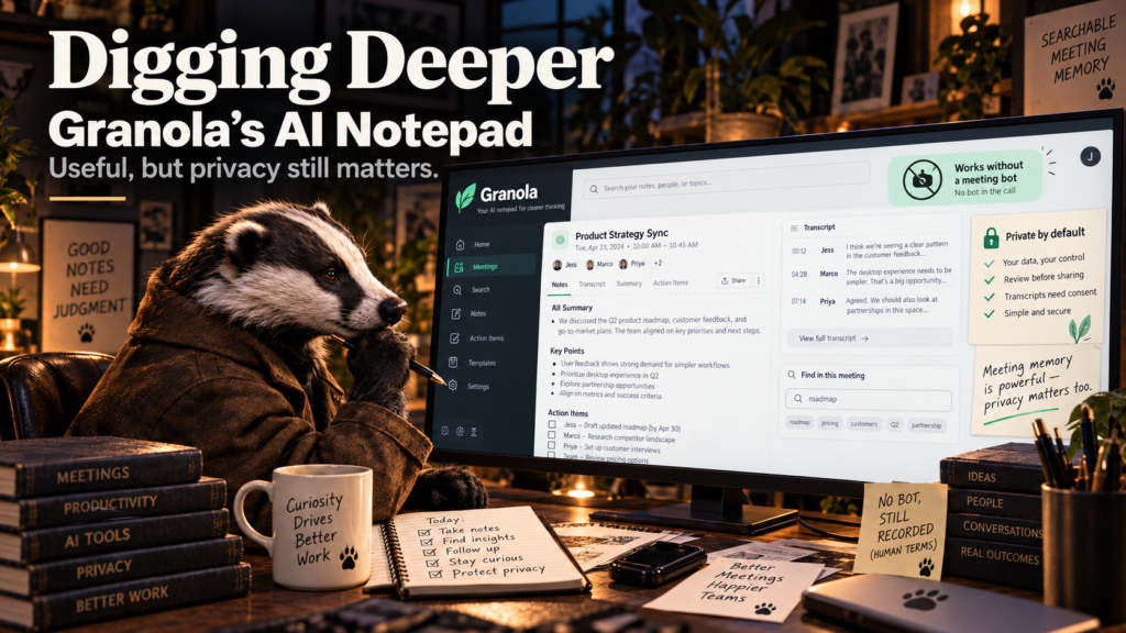 Digging Deeper: Granola’s AI Notepad