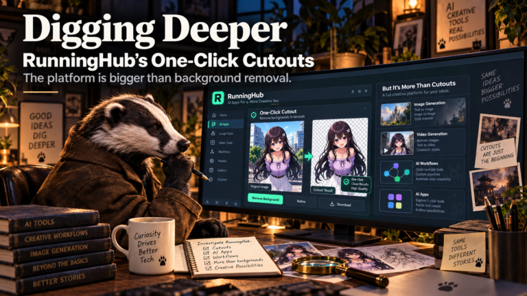 Digging Deeper: RunningHub Creative Studio