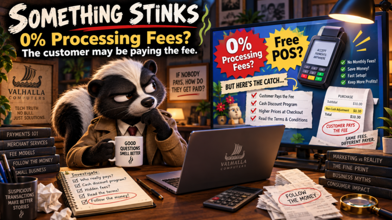 Skunk Detective Investigates Hidden Fees