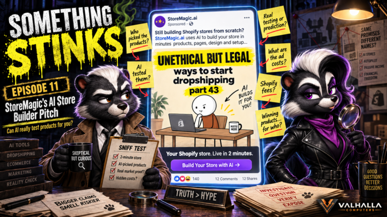Something Stinks – Episode 11: StoreMagic.ai Says AI Can Pick the Winners So You Don’t Have To