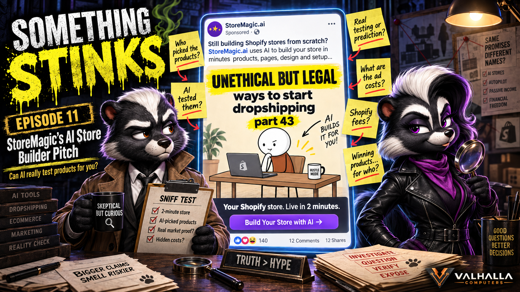 Something Stinks – Episode 11: StoreMagic.ai Says AI Can Pick the Winners So You Don’t Have To Something Stinks Episode 11