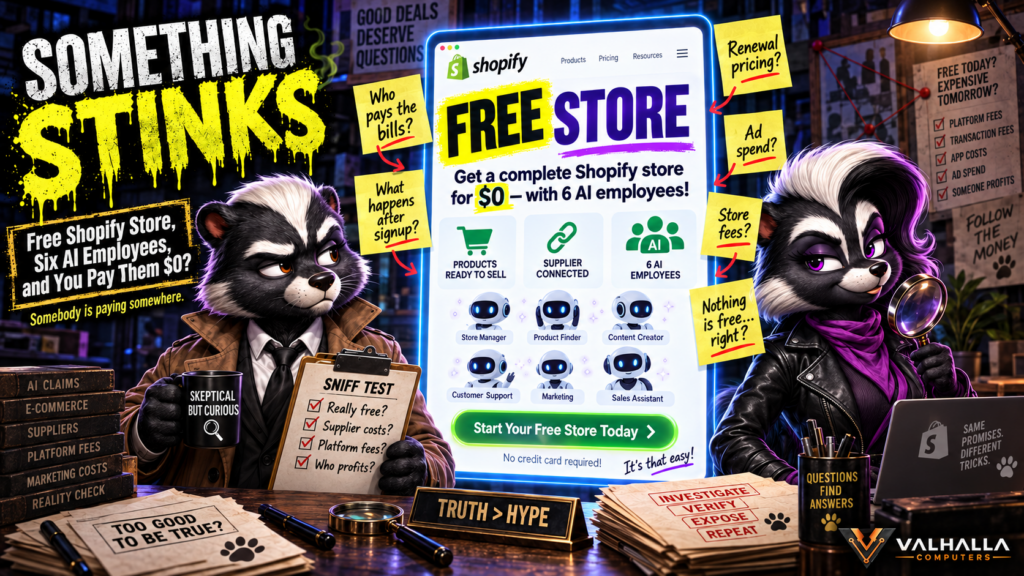 Something Stinks Free Store Investigation