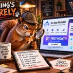 Something Squirrely — Episode 11: Your First Month of an AI App Builder Is $1. Month Two Would Like a Word Somethings Squirrely The One Dollar App Mystery