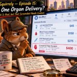 Squirrel Detective Investigates the $400 Courier Route
