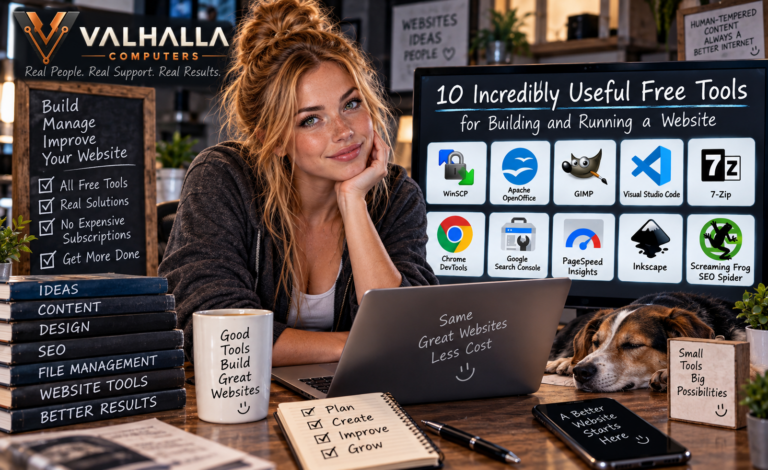 10 Incredibly Useful Free Tools for Building and Running a Website in 2026