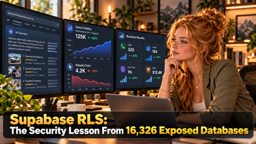 Vibe-Coded Apps Are Leaking Data The Supabase RLS Lesson Every Small Business Builder Should Know
